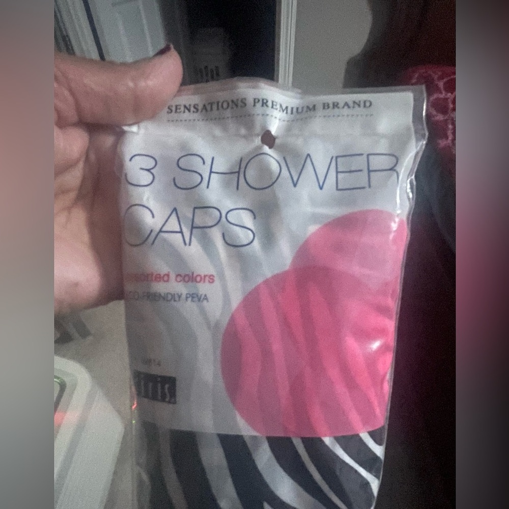 Sensations Premium 3 Shower Caps